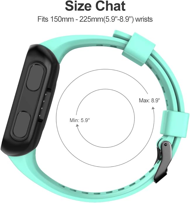 Compatible with Garmin Forerunner 35 Band,Solf Silicone Replacement Bands for Garmin Forerunner 35
