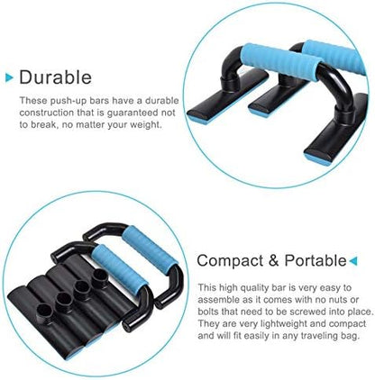 Push Up Bars Strength Training - Push Up Board with Counter Push-up Bracket Board with Non-Slip