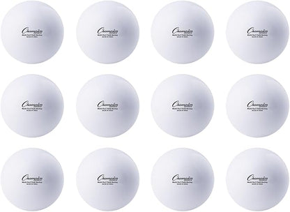 Champion Sports Field Hockey Practice Balls - 12 Pack in Multiple Colors