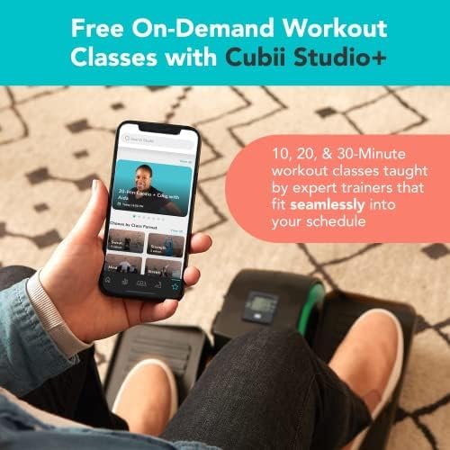 Cubii Move - Under Desk Elliptical Bike Pedal Exerciser Portable Seated Elliptical Machine