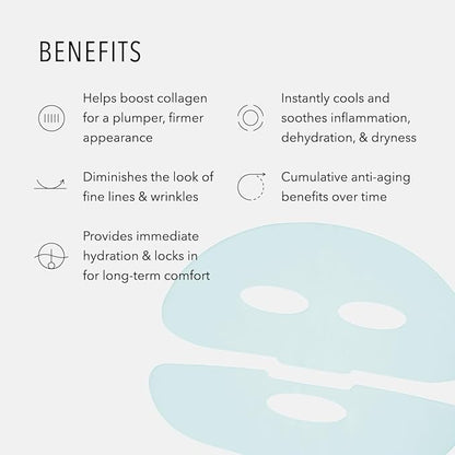 Hydropeptide Polypeptide Collagel+ Plus Face Mask, Line Lifting Hydrogel Peptide Facial Treatments
