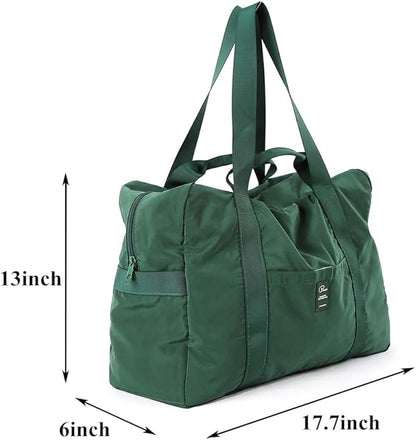 VanFn Foldable Travel Duffel Bag, Sports Duffels Gym Bag, Rainproof Nylon Totes, Sports Shoulder