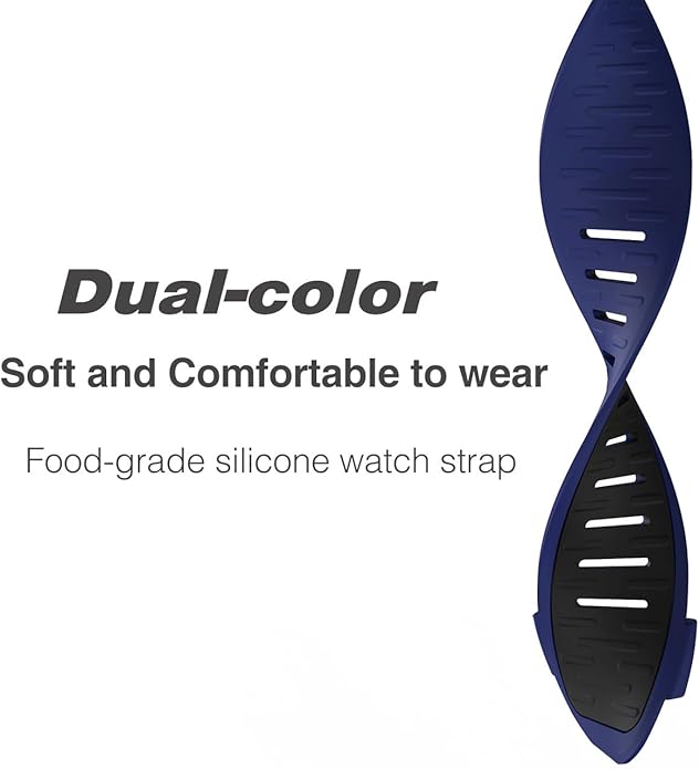 Men Women Soft Silicone Wristband Compatible with Whoop 4.0 Band Strap, Replacement Adjustable