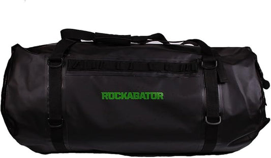 Waterproof Duffle Bag for Travel and Camping with Roll-Top Closure, Durable, All-Weather, and