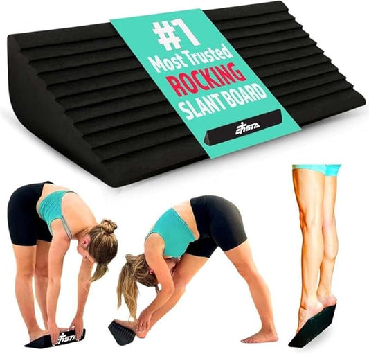 Slant Board for Calf Stretching | Balance Board Calf Stretcher for Plantar Fasciitis