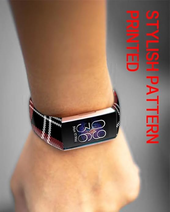 Sport Bands Compatible with Charge 6 /Charge 5 for Women Men,Soft Waterproof Replacement Straps