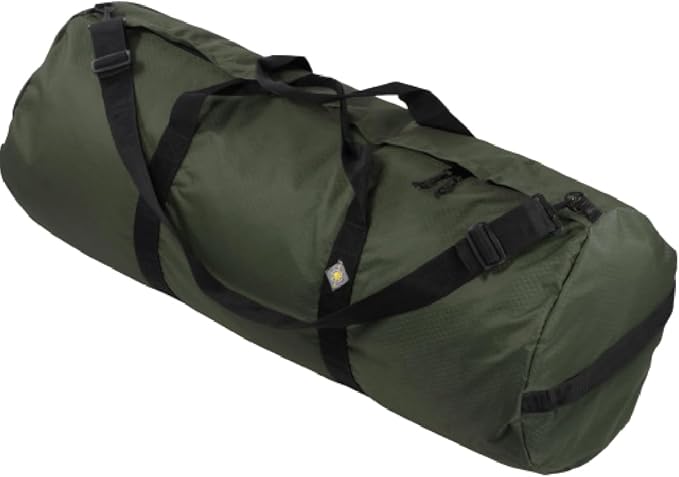 North Star Sports Foldable Duffle Bag for Travel, Gym & Outdoor Camping | Tough and Packable Sport