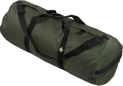 North Star Sports Foldable Duffle Bag for Travel, Gym & Outdoor Camping | Tough and Packable Sport