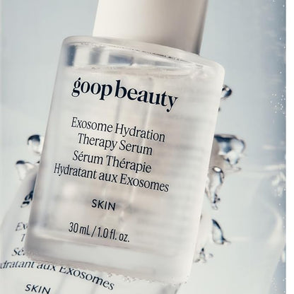goop Beauty Exosome Hydration Therapy Serum | Hydrating Serum for Plump, Radiant, & Smooth Skin |