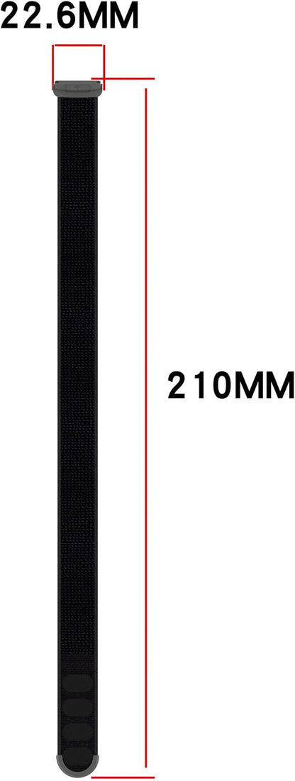 Compatible with Fitbit Ace LTE, Quick Release Nylon Hook Loop Sport Strap Accessory Fit for Fitbit