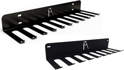 IRON AMERICAN (BEAST + OMEGA) Gym Storage Racks 9 & 11 Hook (2-RACKS) Heavy-Duty Gym Wall Organizer