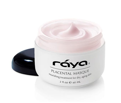 Raya Placental Masque (606) | Nourishing Facial Treatment Mask for Dry or Aging Skin | Revitalizes
