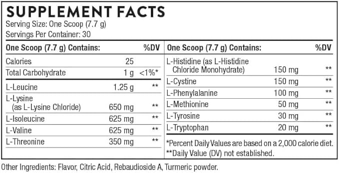 THORNE - Amino Complex - Clinically-Validated EAA and BCAA Powder for Pre or Post-Workout