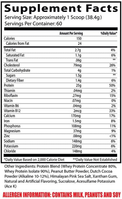 Insane Labz Insane Whey,100% Muscle Building Whey Protein, Post Workout, BCAA Amino Profile, Mass