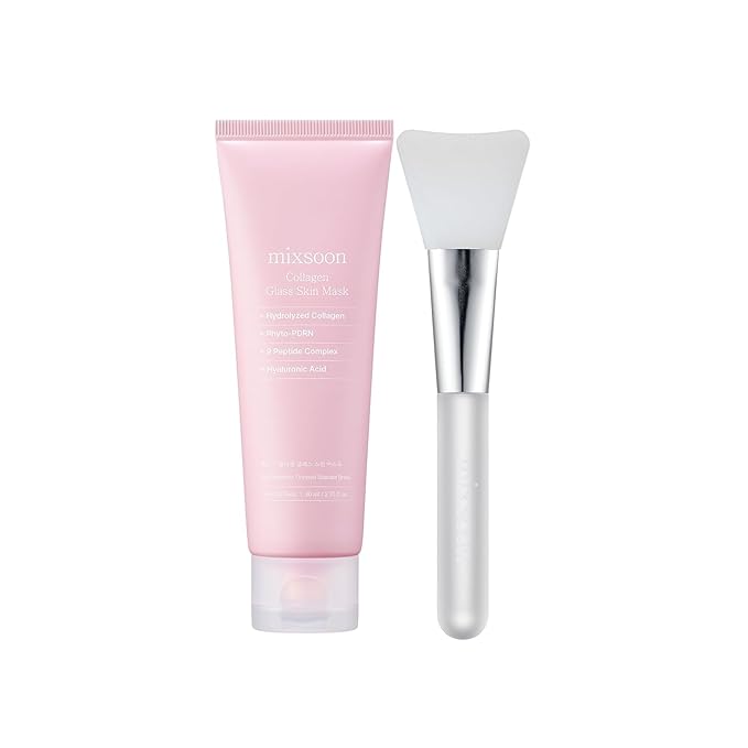 mixsoon Collagen Glass Skin Mask Peel off Facial Packs 2.71 Fl. Oz. / 80ml Collagen Wrapping