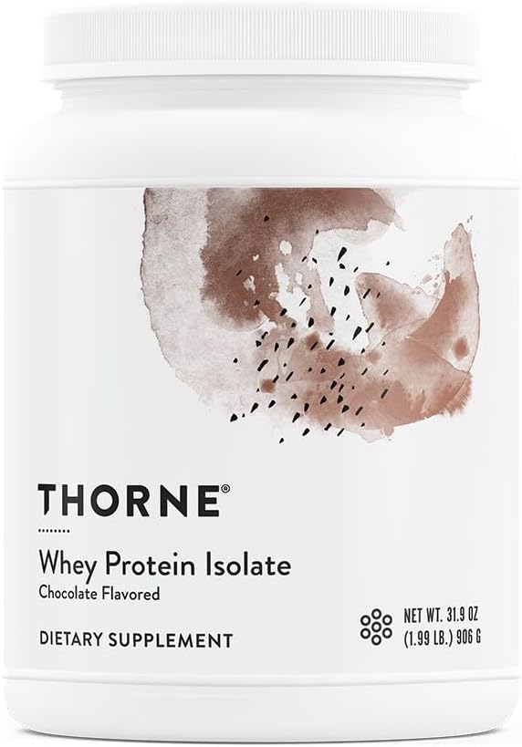 THORNE - Whey Protein Isolate - 21 Grams of Easy-to-Digest Whey Protein Powder - NSF Certified for