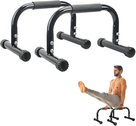 AmazeFan Parallettes Bars, Push Up Bars Strength Training For Handstands, Full Planche & Dips