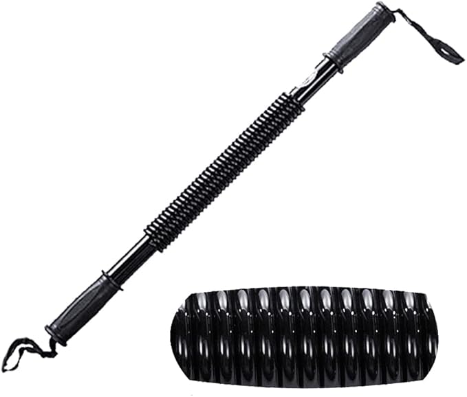 Boshen Power Twister Bar for Arm Upper Body Strength Training Workout Heavy Duty Arm Builder