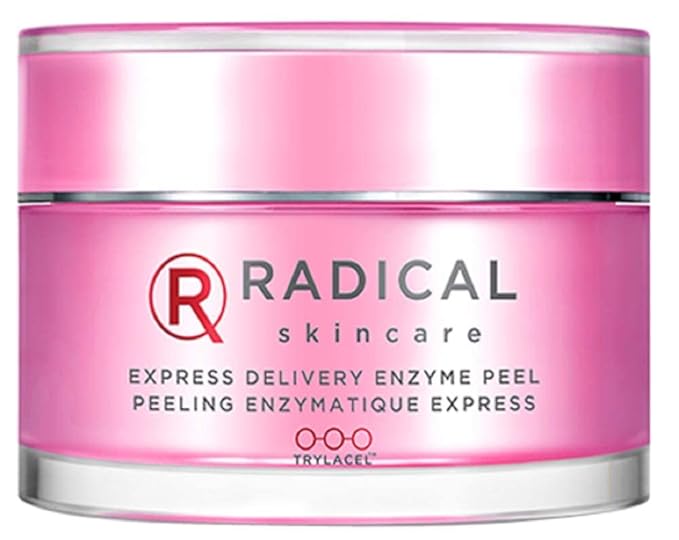 Radical Skincare Express Delivery Facial Enzyme Peel Mask Cleanser Exfoliator - Reveal Smooth