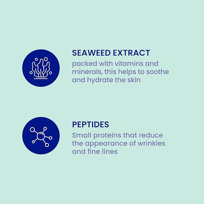 FACETORY K Beauty Face Mask Skin Care - SEA THE RADIANCE PLUMPING Sheet Mask with Peptides &