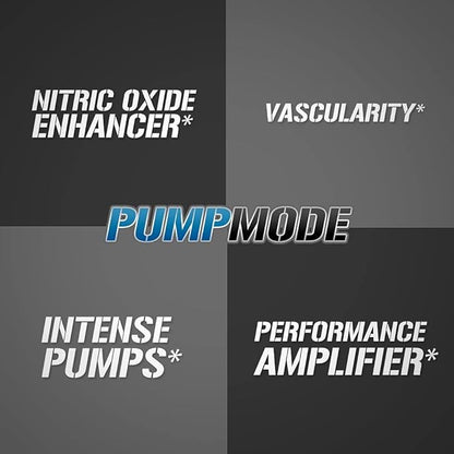EVL PumpMode Nitric Oxide Supplement - Nitric Oxide Booster Pump Pre Workout Powder with Glycerol