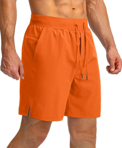Men's Running Shorts with Zipper Pockets 9 Inch/ 7 Inch / 5 Inch Lightweight Quick Dry Gym Workout