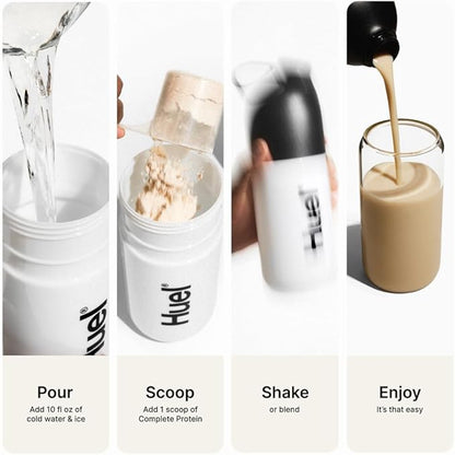 Huel Vegan Protein Powder | Strawberry | Complete Nutrition | 20g Protein Powder | 100% Plant-Based