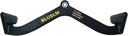 LAT Pull Down Bar for Cable Machine, LAT Pulldown Attachments T Bar V Bar Cable Attachment, Back