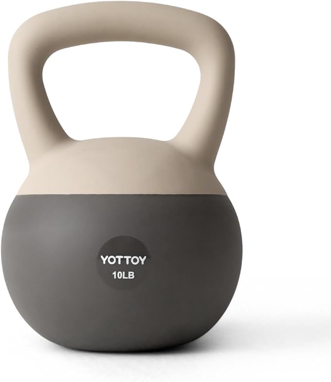 YOTTOY Soft Kettlebell, Set for Strength Training Kettlebells & Home Workouts, Soft-Sided Cushioned