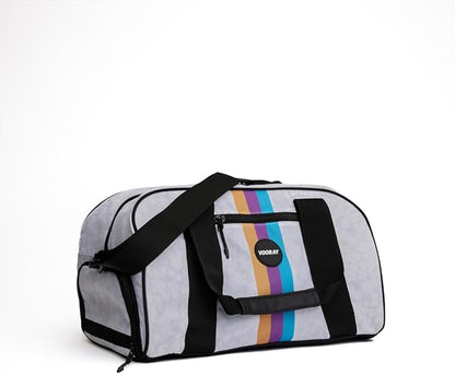 Vooray Burner Gym Duffel Bag, Gym Bag for Women and Men with Shoe Compartment, Weekender, Overnight
