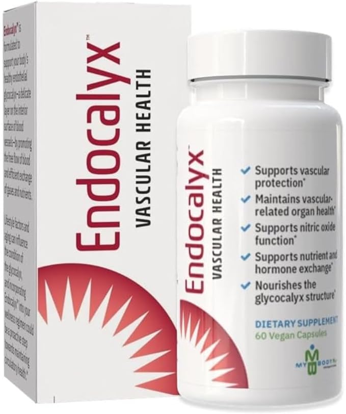 Endocalyx Supplement - Endothelial Glycocalyx Support 60 Capsules - Vascular & Microcirculation