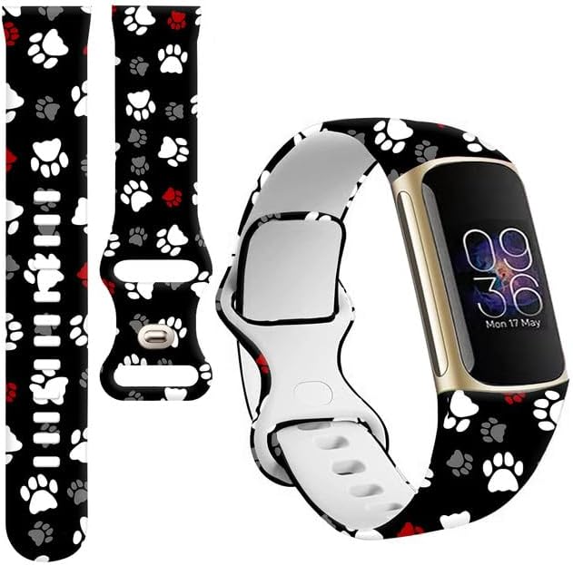 Sport Bands Compatible with Charge 6 /Charge 5 for Women Men,Soft Waterproof Replacement Straps