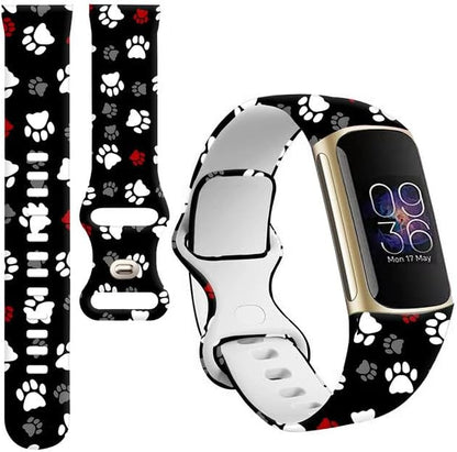 Sport Bands Compatible with Charge 6 /Charge 5 for Women Men,Soft Waterproof Replacement Straps
