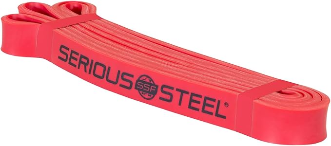 Serious Steel Fitness 37" Resistance Training Bands (Portable Exercise Band System Training Bands