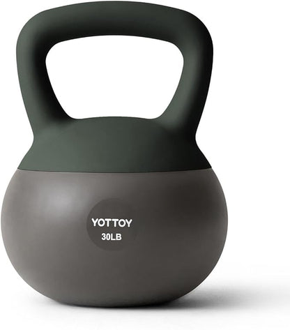 YOTTOY Soft Kettlebell, Set for Strength Training Kettlebells & Home Workouts, Soft-Sided Cushioned