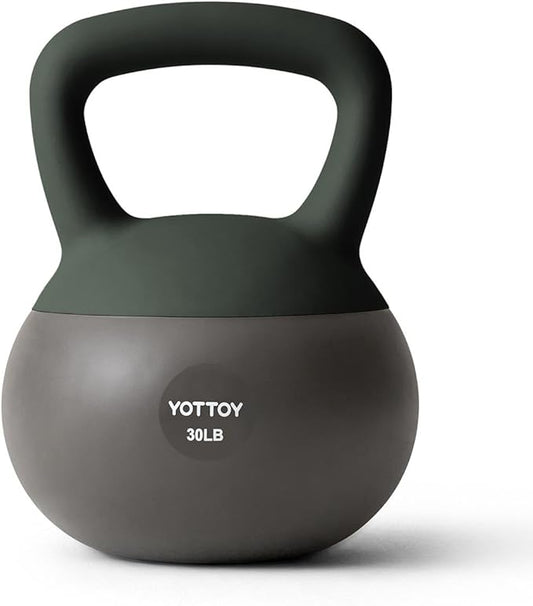 YOTTOY Soft Kettlebell, Set for Strength Training Kettlebells & Home Workouts, Soft-Sided Cushioned