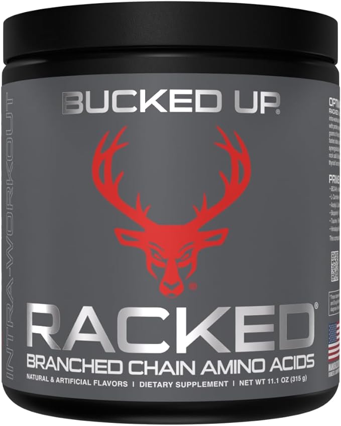 Bucked Up- BCAA RACKED??Branch Chained Amino Acids | L-Carnitine, Acetyl L-Carnitine, GBB | Post