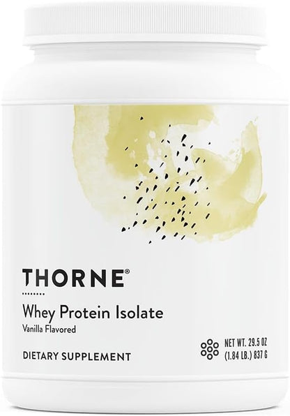 THORNE - Whey Protein Isolate - 21 Grams of Easy-to-Digest Whey Protein Powder - NSF Certified for