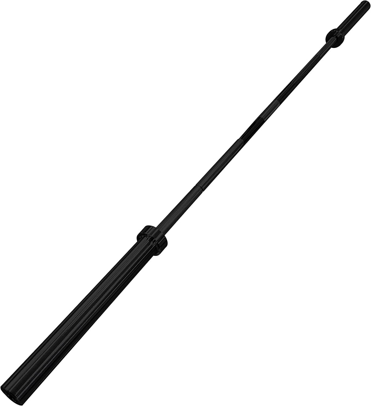 CAP 35lb 7ft Olympic Barbell, Black, Strength Training