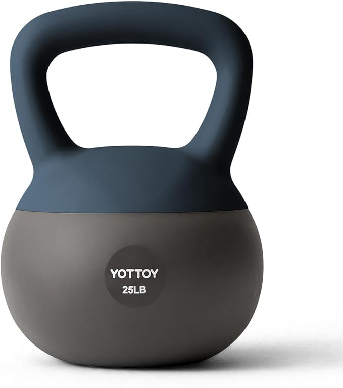 YOTTOY Soft Kettlebell, Set for Strength Training Kettlebells & Home Workouts, Soft-Sided Cushioned