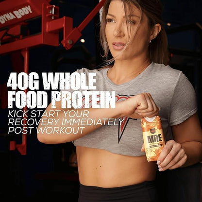 REDCON1 MRE Ready to Drink Protein Shakes, Cookies & Cream - Lactose + Whey Free RTD Protein Made