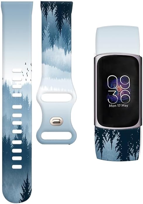 Sport Bands Compatible with Charge 6 /Charge 5 for Women Men,Soft Waterproof Replacement Straps