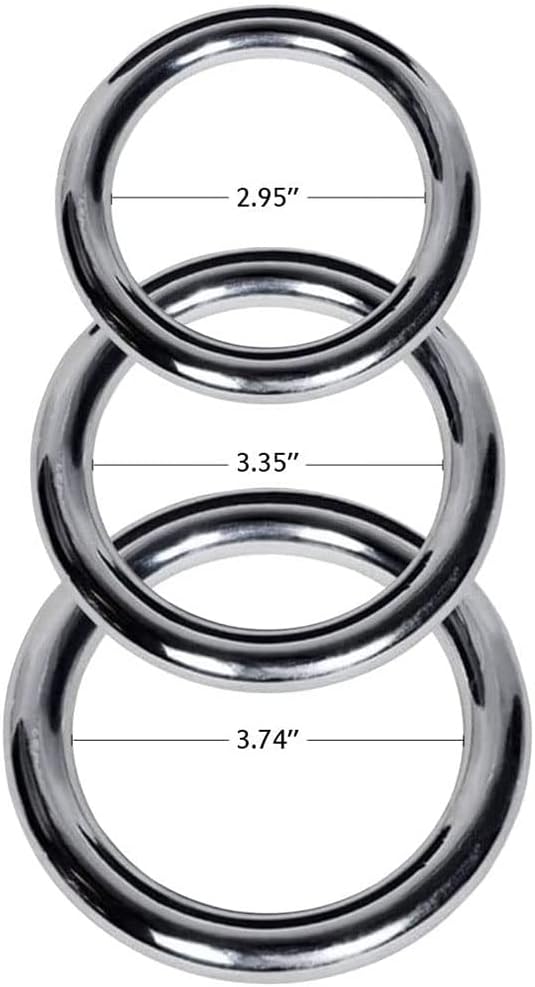 Wing Chun Stainless Steel Ring - YeWen Sau Sticky Hand Strength Training - Wing Tsun Siu Lum Kung Fu