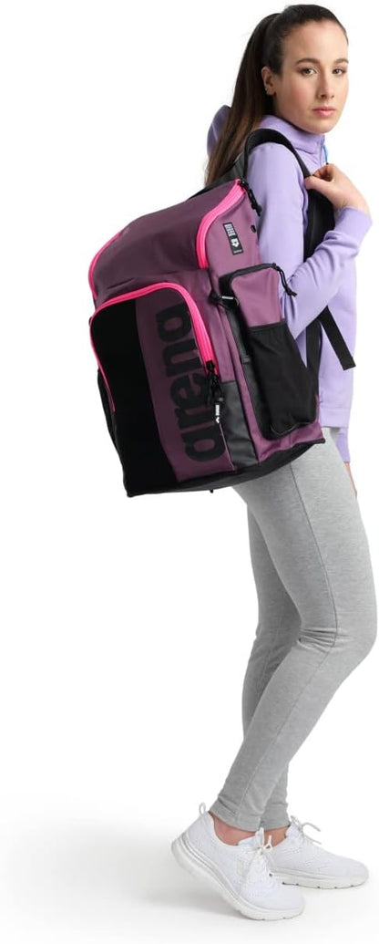 ARENA Spiky III Backpack 45 Swimming Athlete Sports Gym Rucksack Large Training Gear Equipment Swim