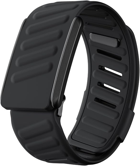 Comfort Durable Silicone Wristband Compatible with WHOOP 4.0 Band, Soft Silicone Sports Loop Strap