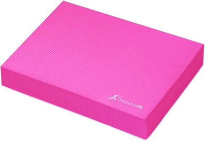 ProsourceFit Exercise Balance Pad – Non-Slip Cushioned Foam Mat & Knee Pad for Fitness and