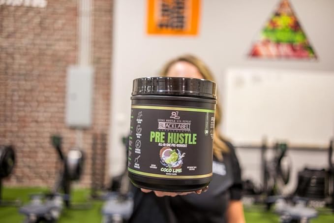 BLACKLABEL Supplements PRE Hustle V3 Pre-Workout Powder ??NSF Certified for Sport ??Energy