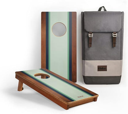 Elakai National Parks Series Premium Travel Cornhole Boards with Carry Case Backpack 1x2
