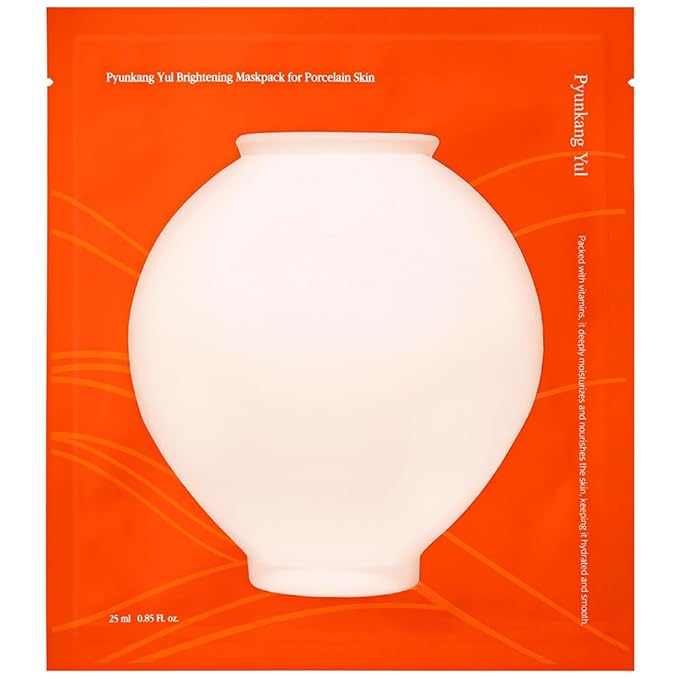 Pyunkang Yul PKY Radiance Vita Facial Mask Pack, Blemish Care with Pure Vitamin C, Improves Skin