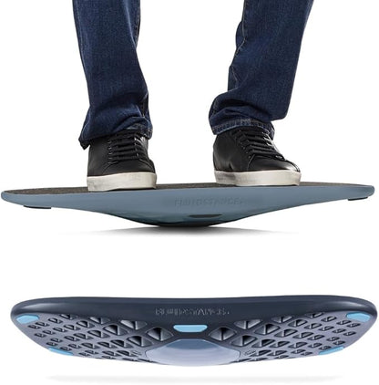 FluidStance Adult Balance Board for Standing Desk - Anti Fatigue USA Made 360 Degree Rocker Wobble